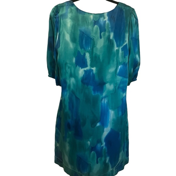 Rebecca Moses 100% Silk Dress Size M - Picture 2 of 8